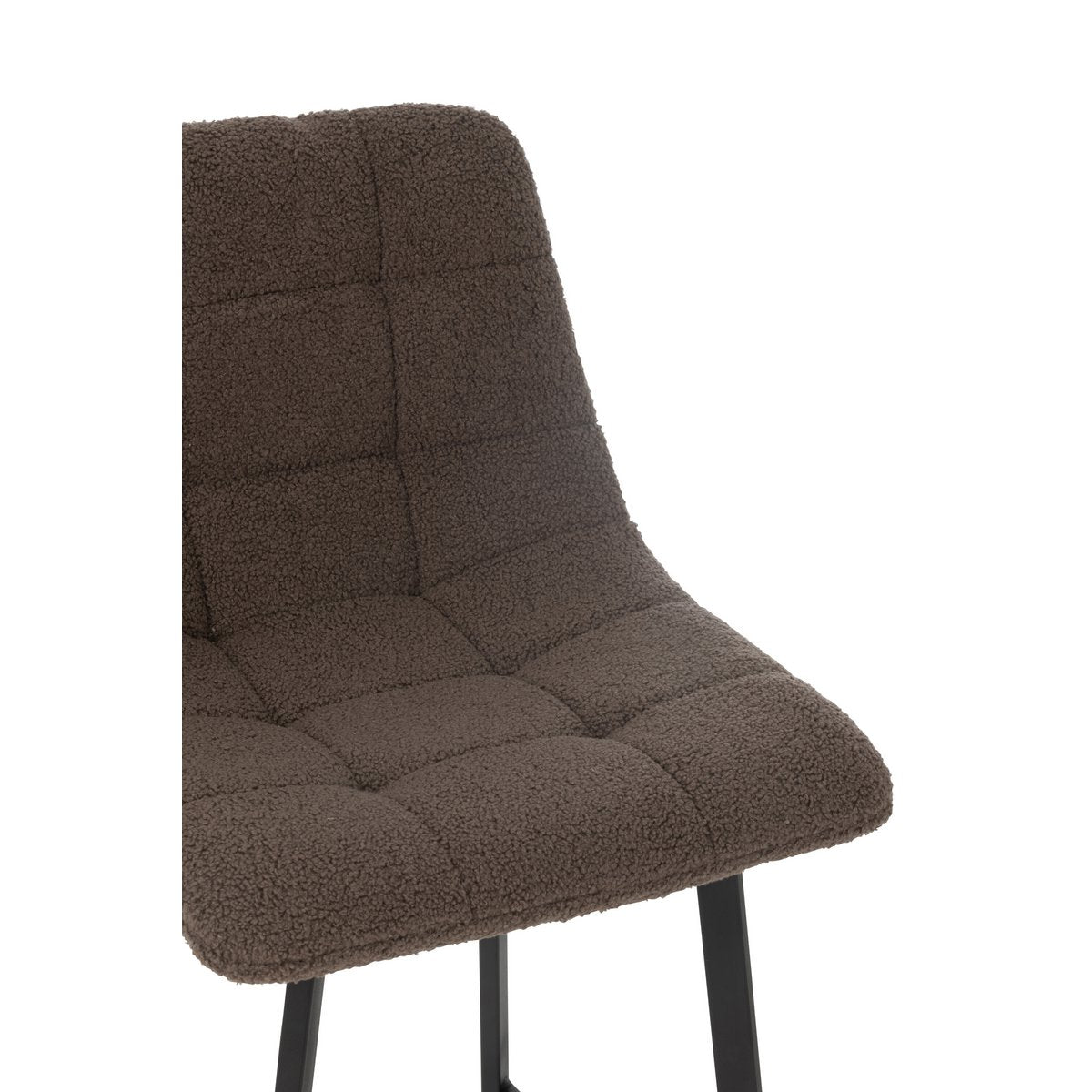 Barstoel Kent Metaal/Polyester Bruin