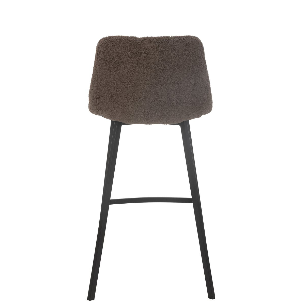 Barstoel Kent Metaal/Polyester Bruin