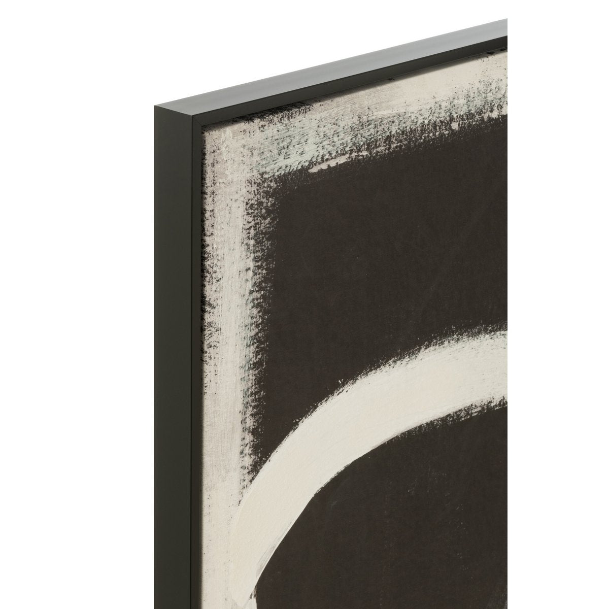 Wanddecoratie Abstract Canvas/Poly Zwart/Wit