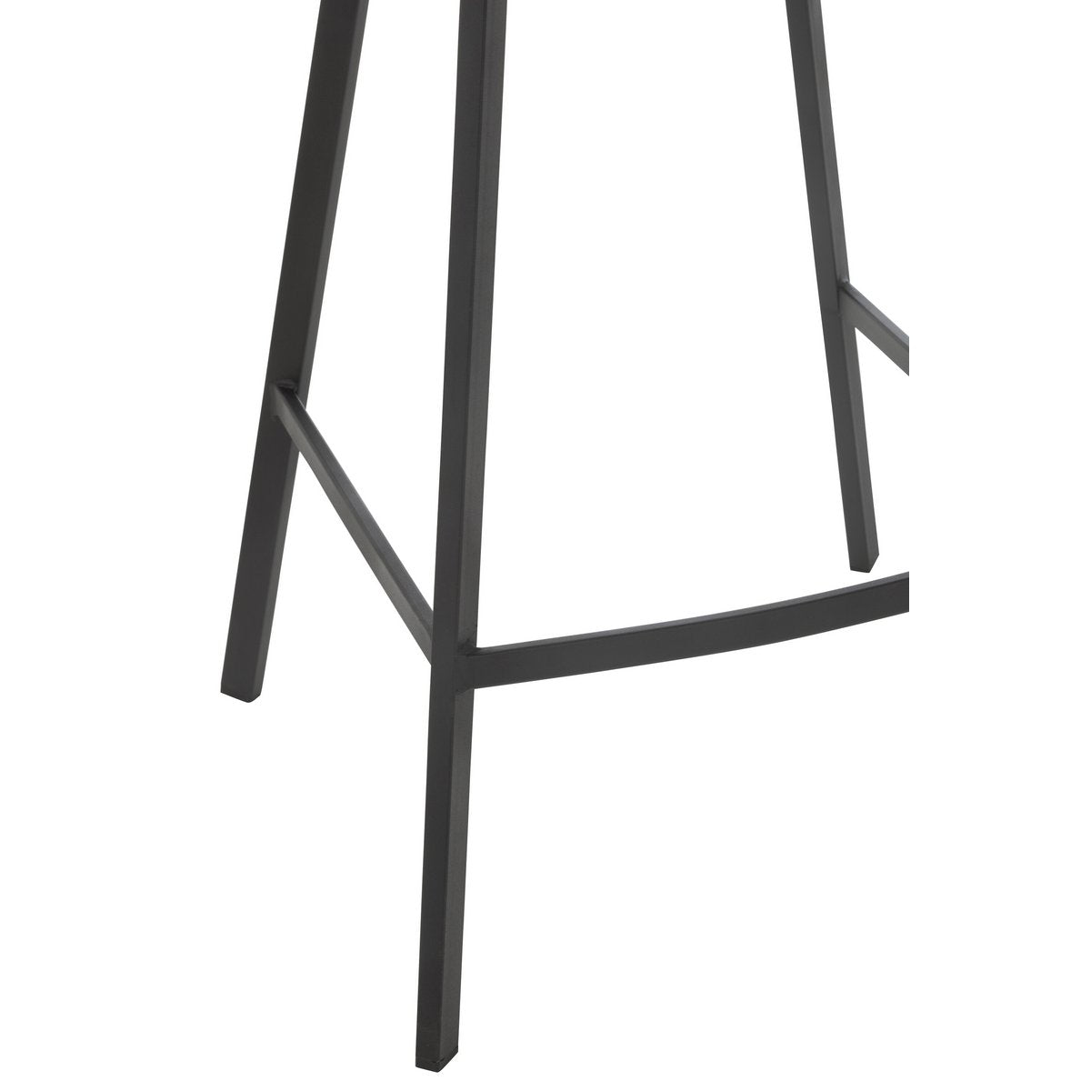 Barstoel Kent Metaal/Polyester Bruin