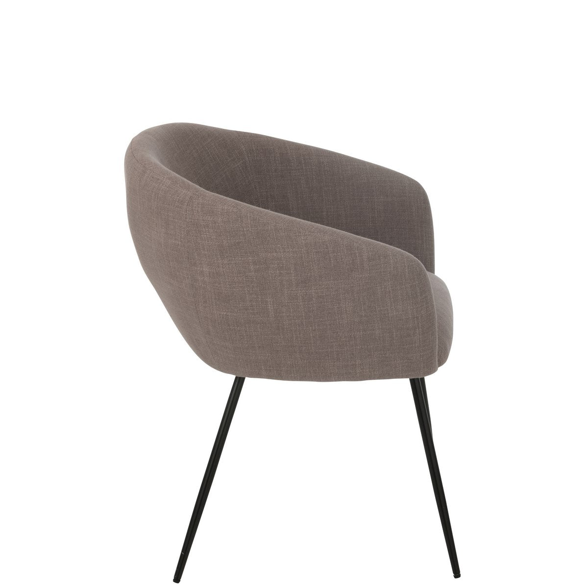 Stoel Wales Staal/Schuim Taupe