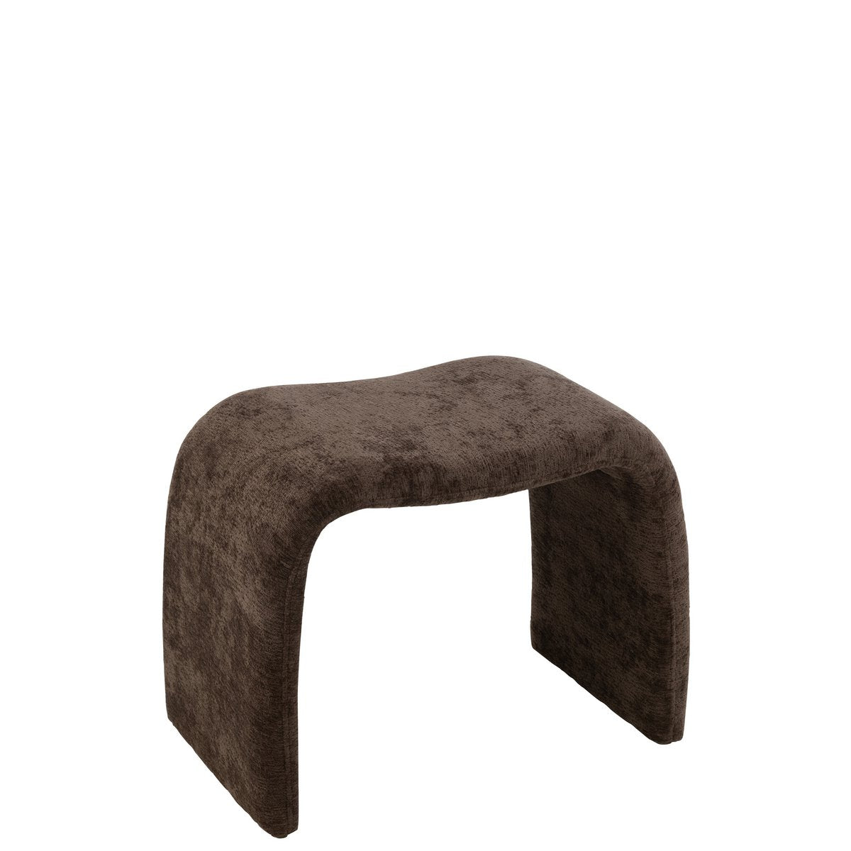 Kruk N Shape Textiel Donkerbruin