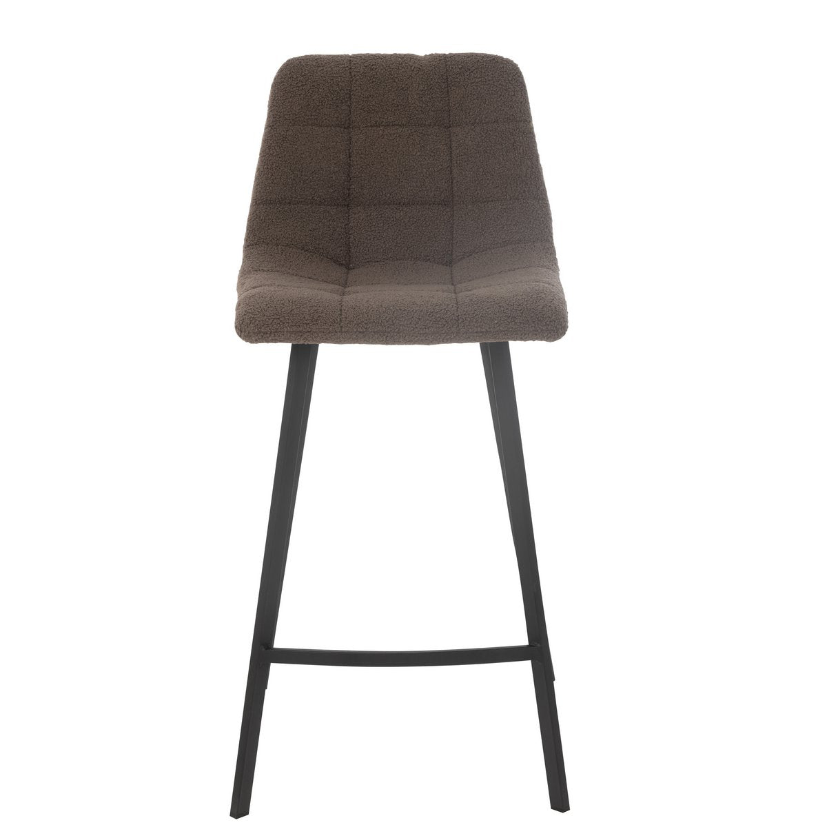 Barstoel Kent Metaal/Polyester Bruin