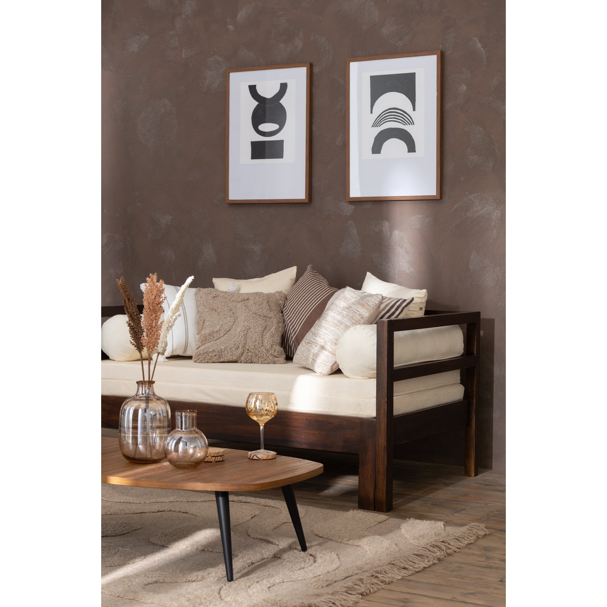 Salontafel Rechthoekig Teak Naturel