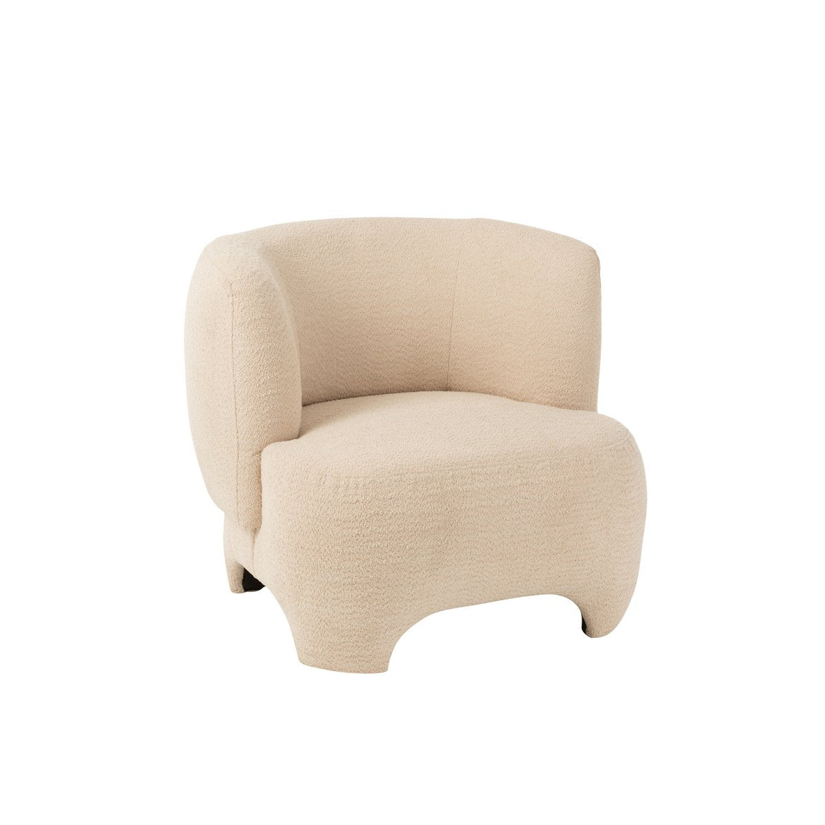 Zetel 1-Zit Gebreid Tex/Ht Wit