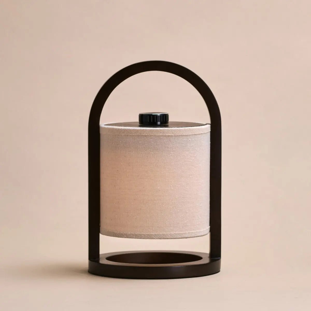River Donkerbruine Draadloze Houten Lamp – 100 uur batterij & Dimbaar