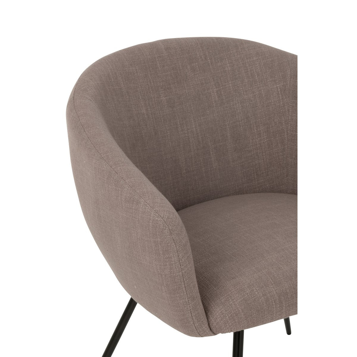 Stoel Wales Staal/Schuim Taupe