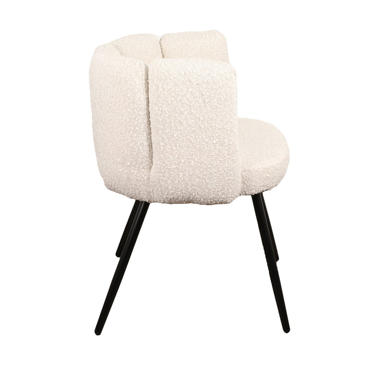 High five stoel wit parelmoer (boucle)