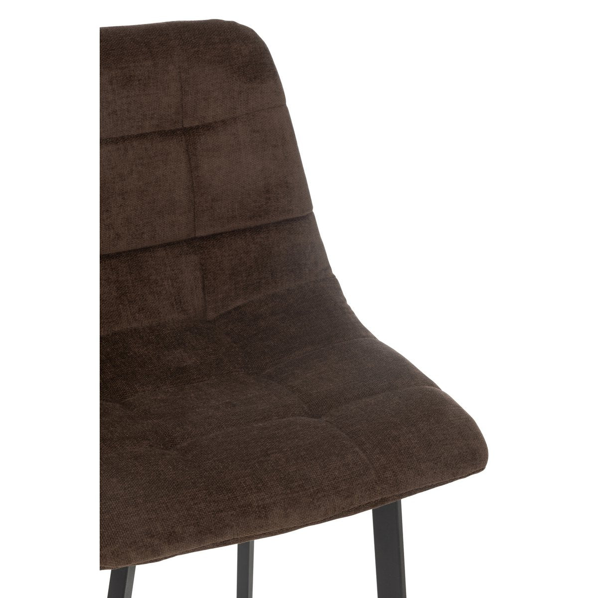 Barstoel Kent Metaal/Polyester Bruin