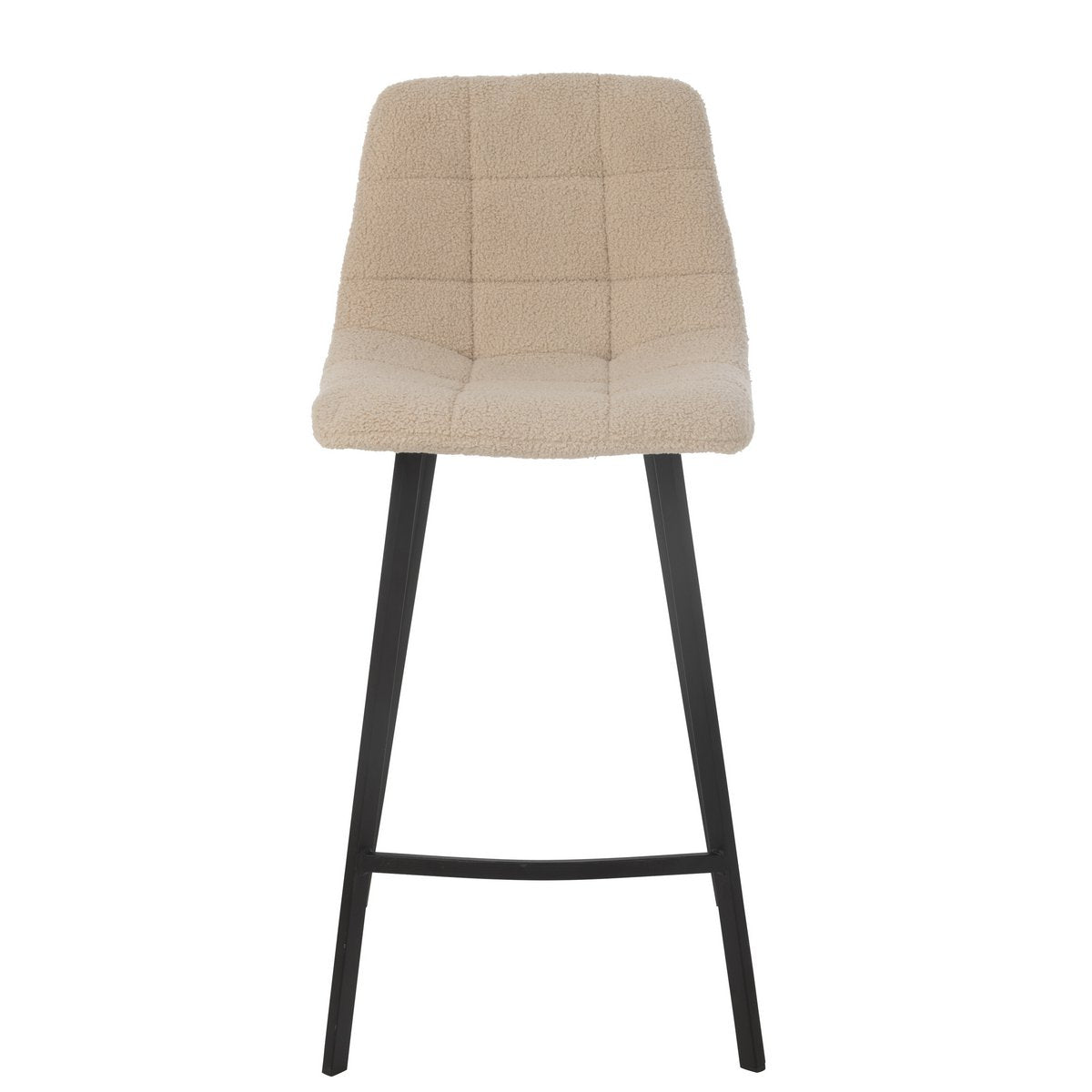Barstoel Kent Metaal/Polyester Wit