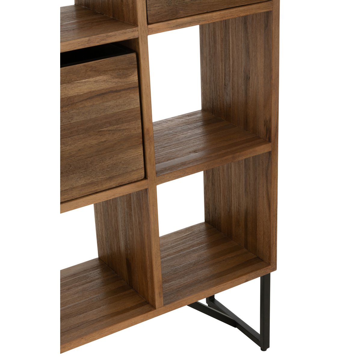 Kast Met Lades Gerecycleerd Teak Naturel