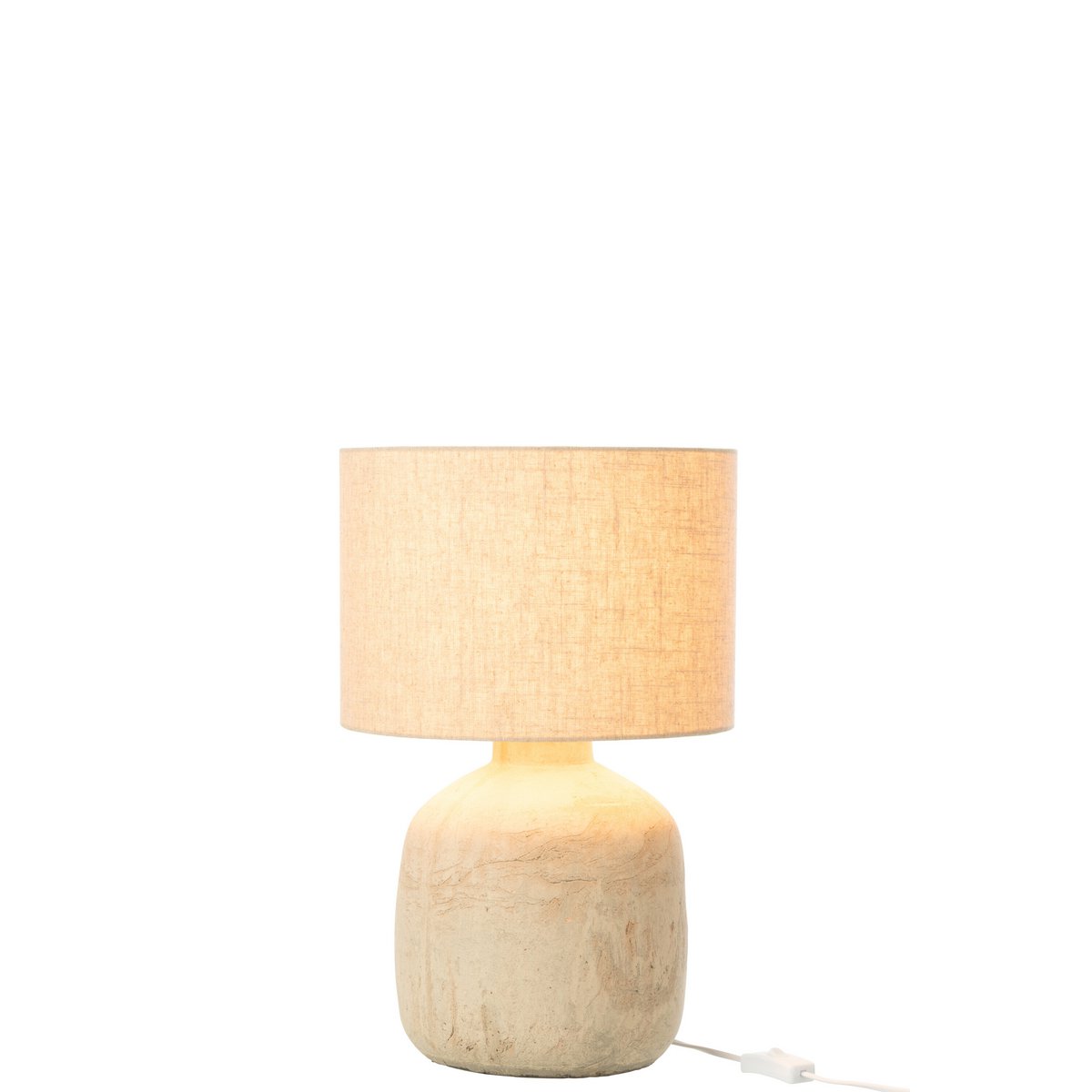 Lamp mia terracotta klein