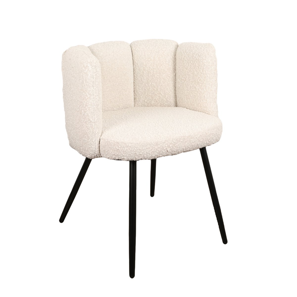 High five stoel wit parelmoer (boucle)
