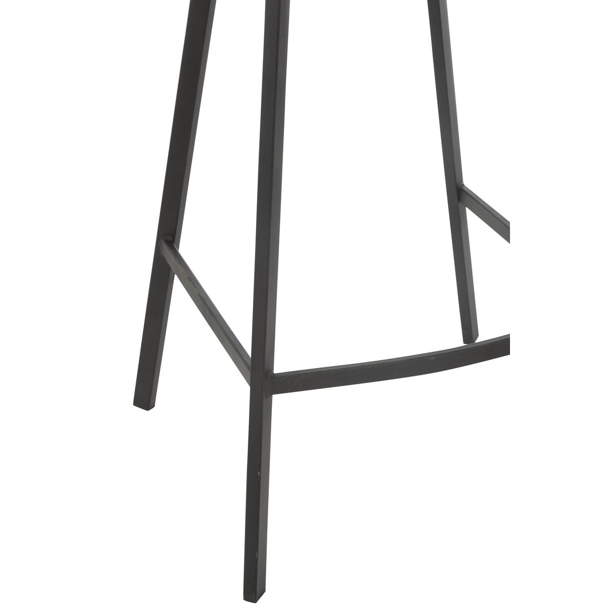 Barstoel Kent Metaal/Polyester Wit