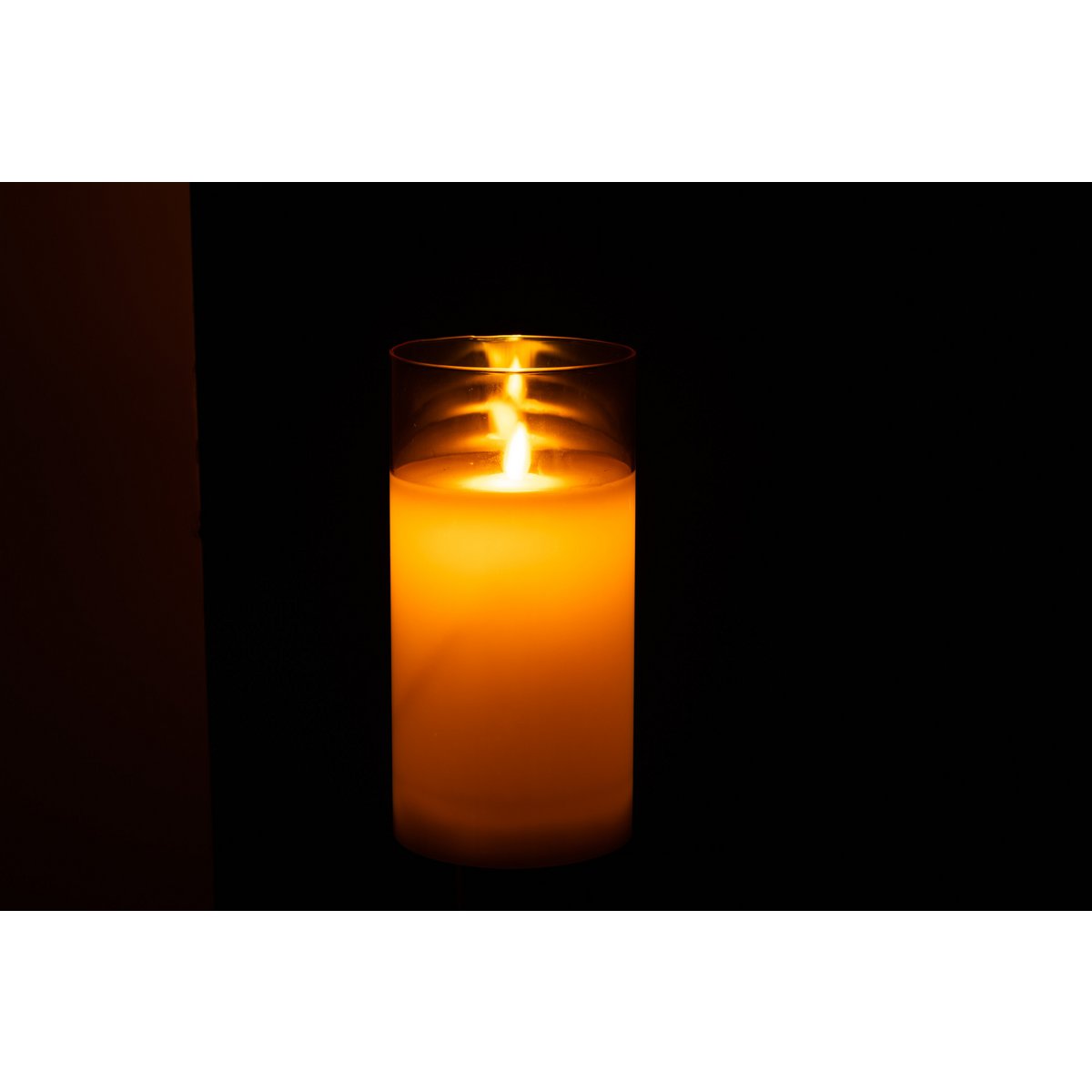 Ledlamp Blinkend Glas Goud Medium