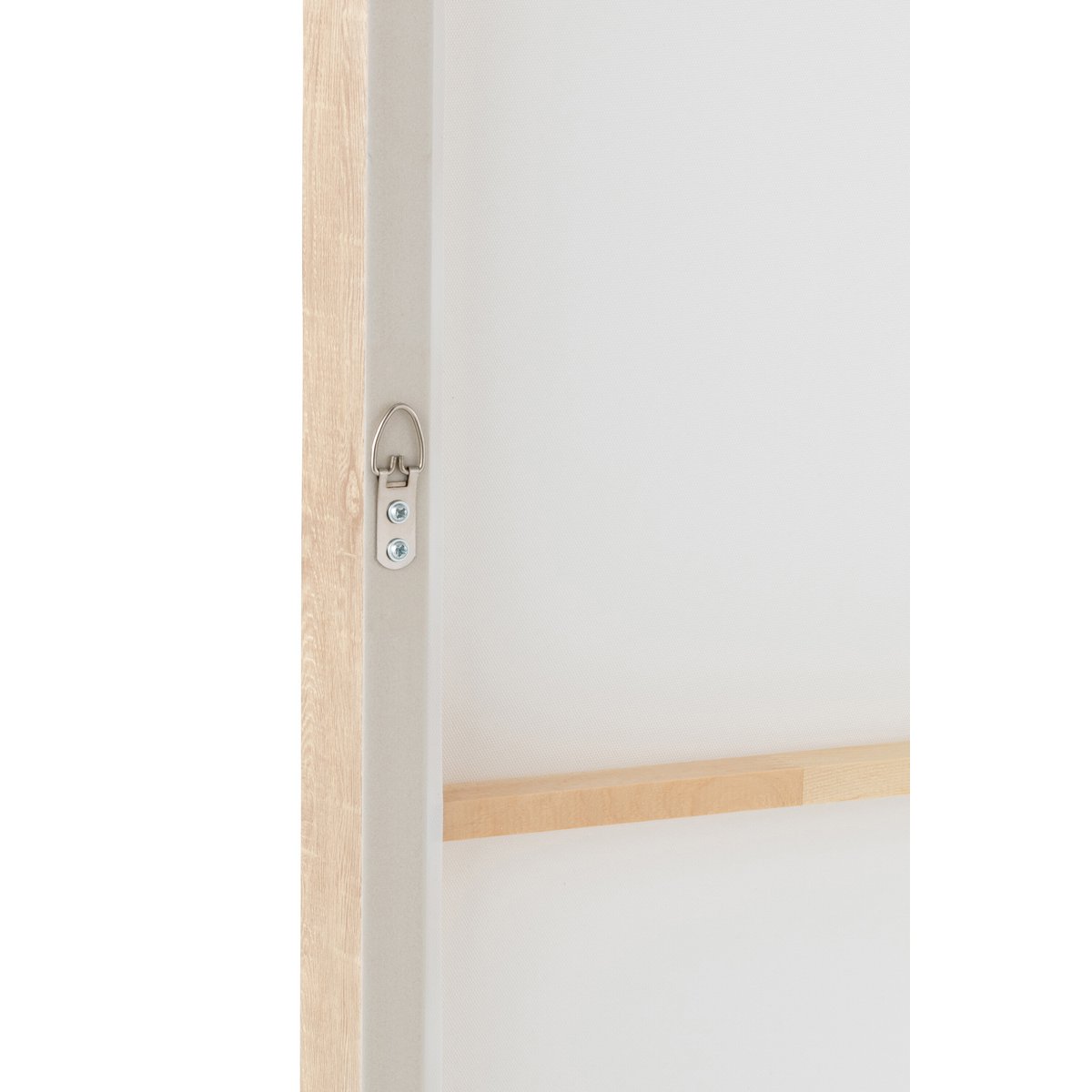 Wanddecoratie Yak Hoofd Hout/Polyresin Wit/Beige