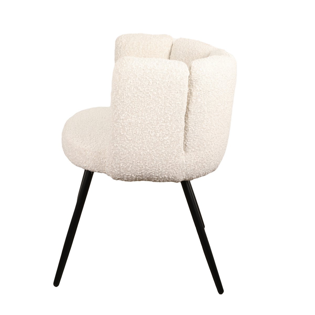 High five stoel wit parelmoer (boucle)