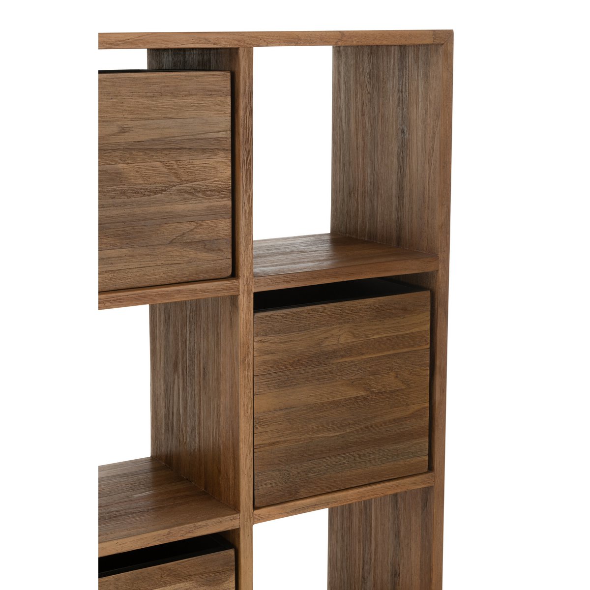 Kast Met Lades Gerecycleerd Teak Naturel