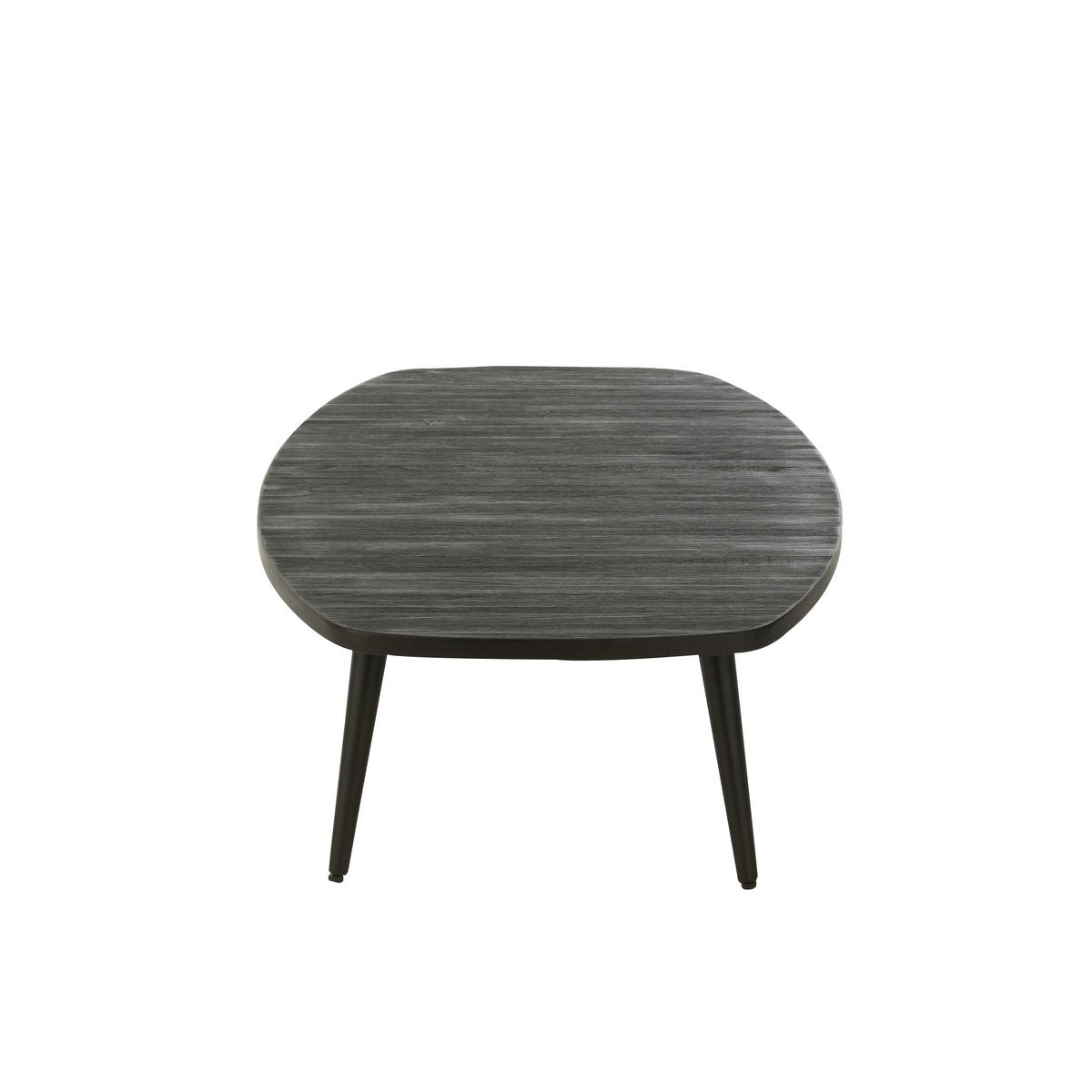 Salontafel Rechthoekig - hout - zwart