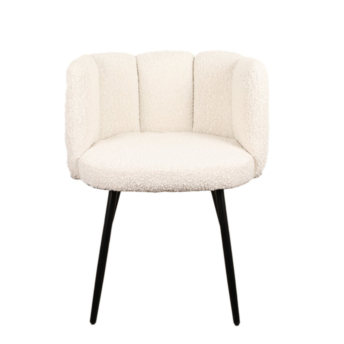 High five stoel wit parelmoer (boucle)