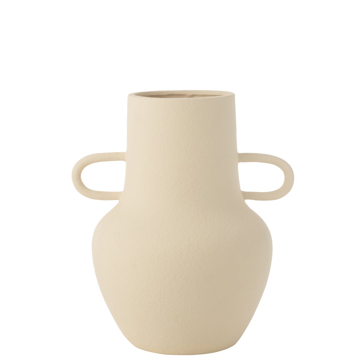 Vaas Kruik 2 Handvat Aardewerk Beige Large