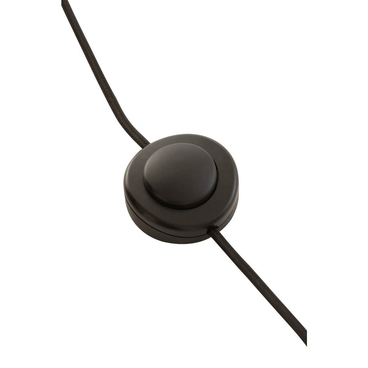 Staande Lamp Evy - ijzer/hout - zwart/naturel