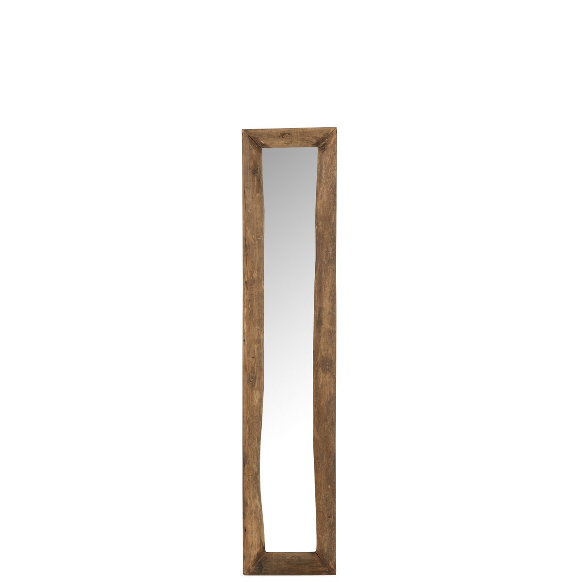 Spiegel Rechthoek - hout - bruin - small