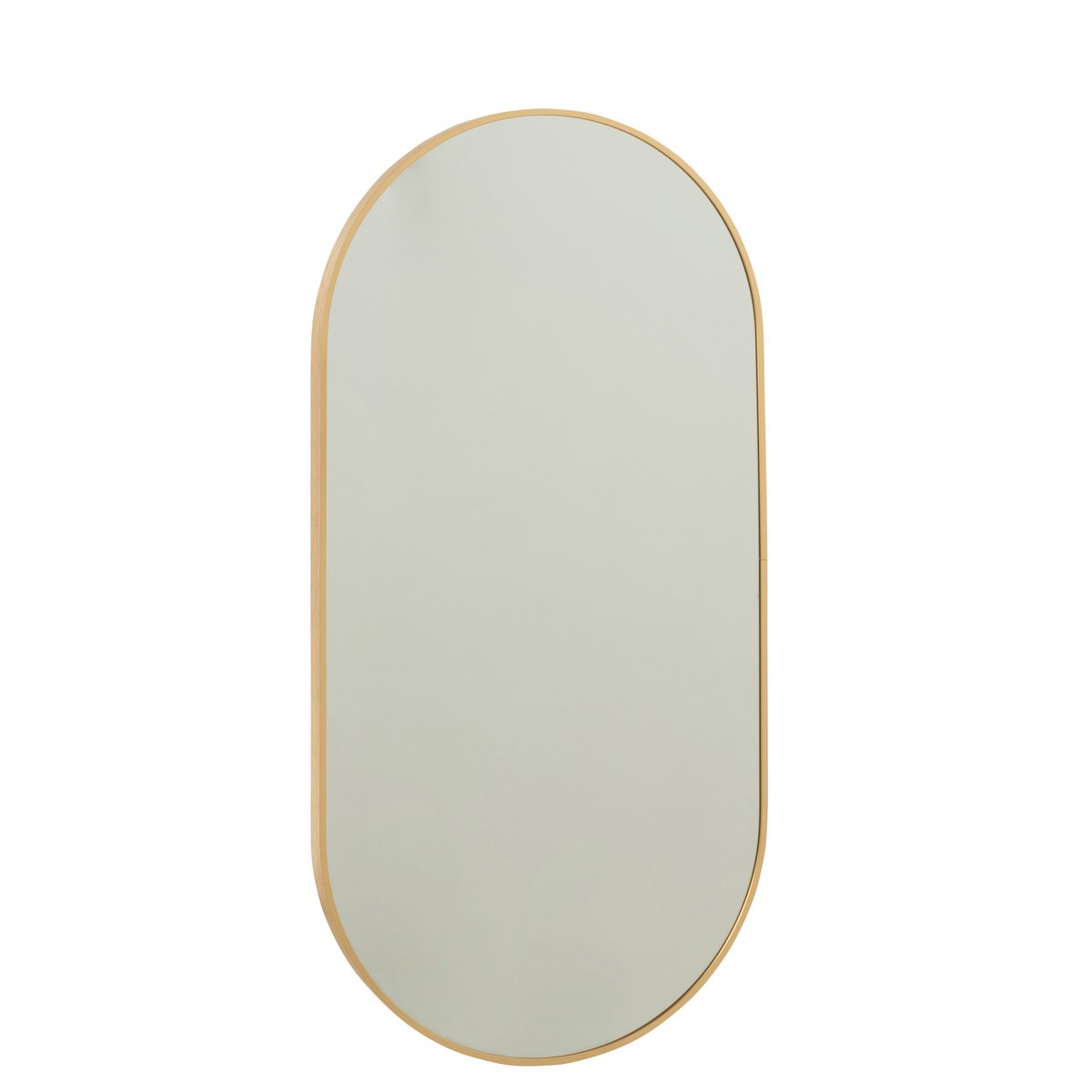 Spiegel Ovaal Grale Glas/Metaal Goud