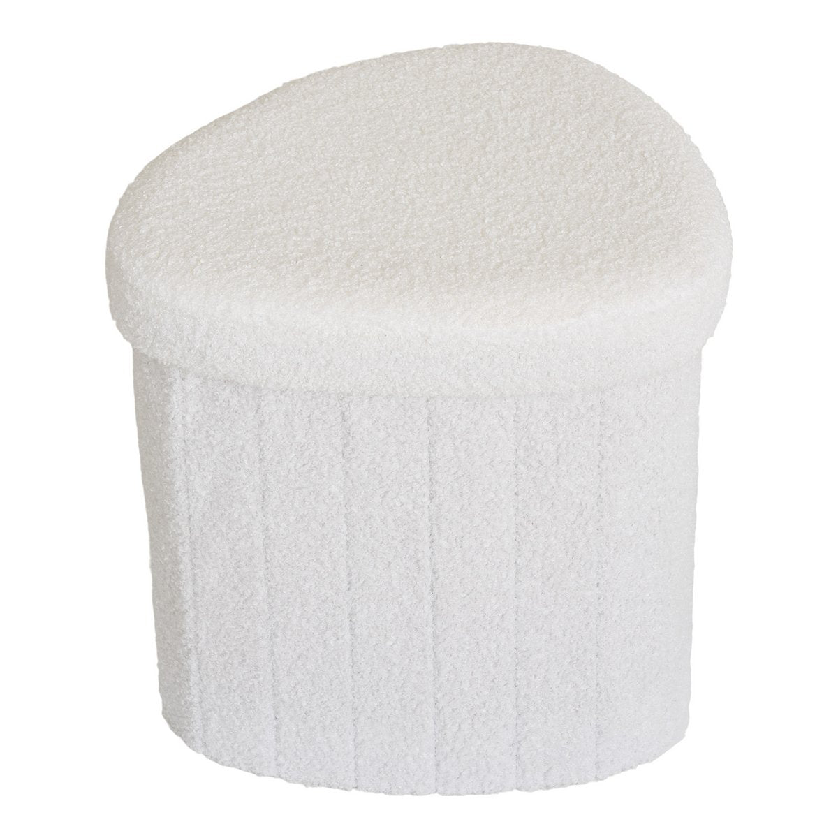 Medford Pouf - Wit