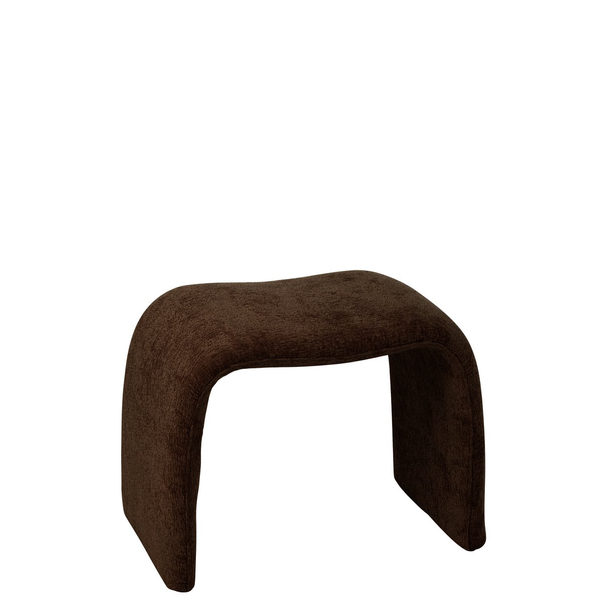 Kruk N Shape Textiel Donkerbruin