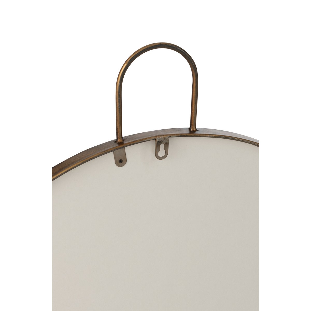 Spiegel Anto - mdf/spiegel - goud - klein - Ø 60,5 cm