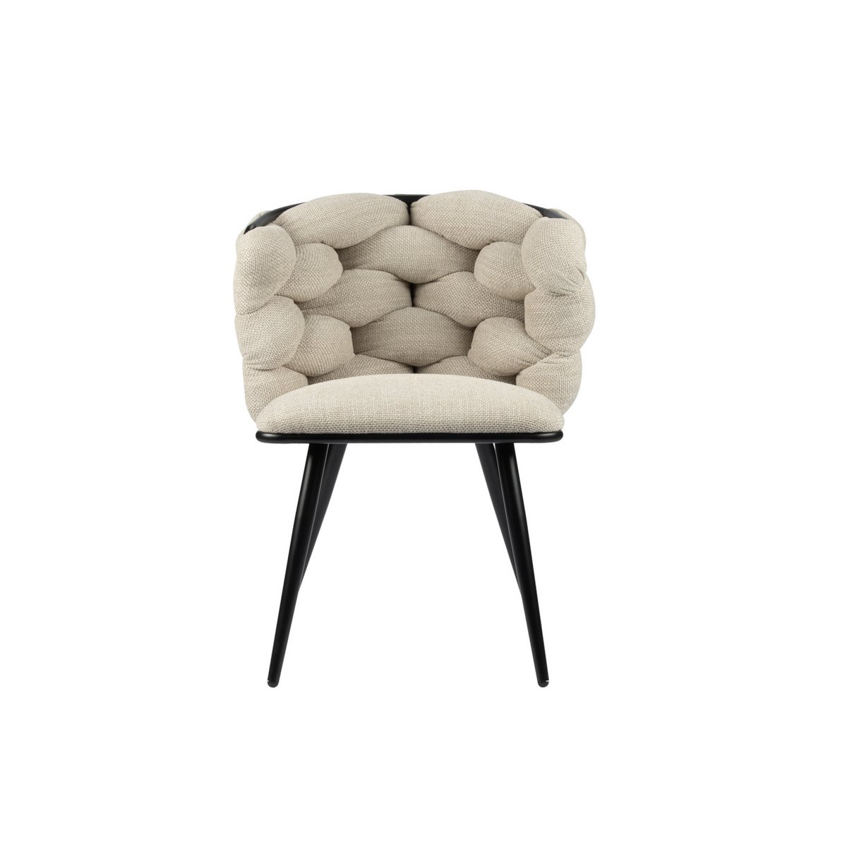 Schommelstoel beige