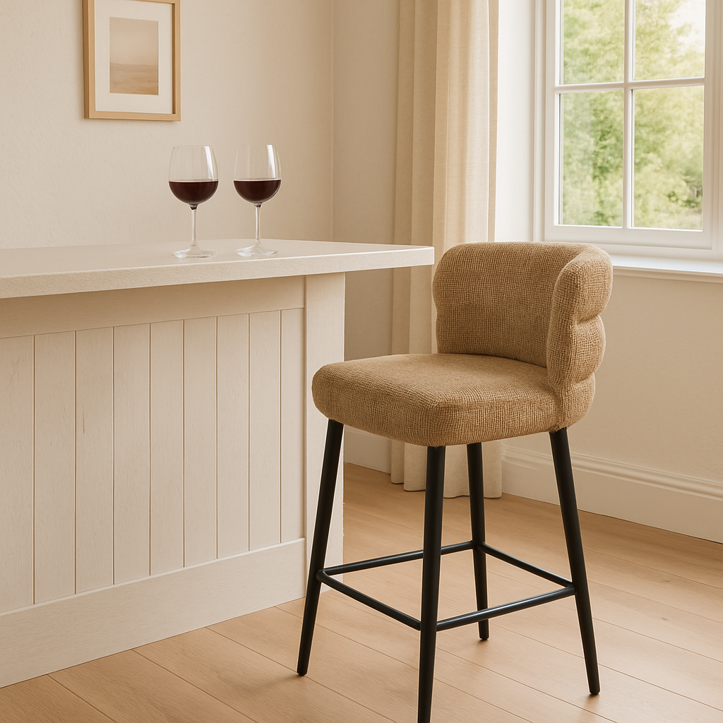 Wolkenbar stoel karamel (90cm hoog)