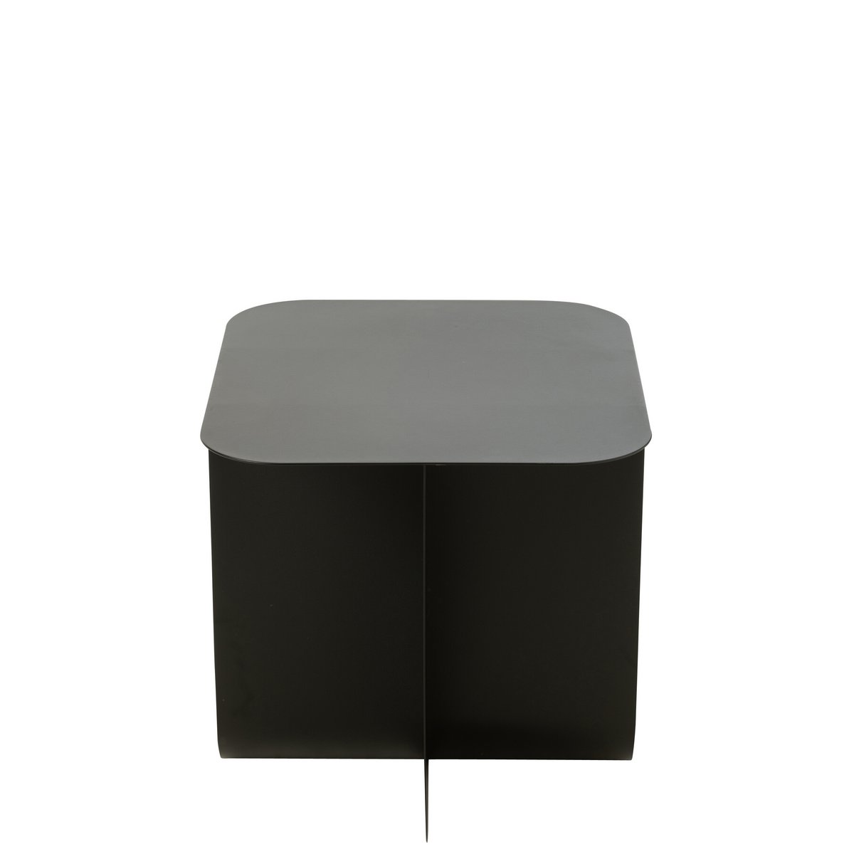 Bijzettafel Vierkant Metaal Zwart