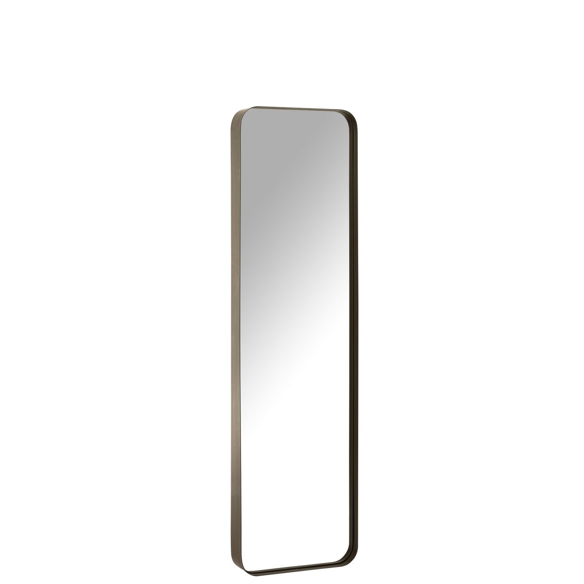 Spiegel Markus Metaal/Glas Donker Bruin Small