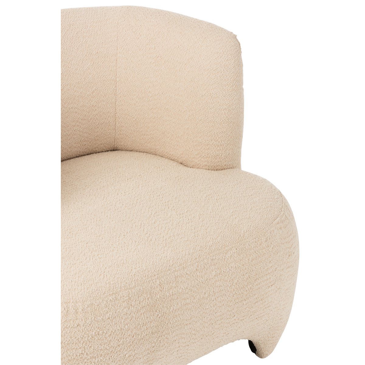 Zetel 1-Zit Gebreid Tex/Ht Wit