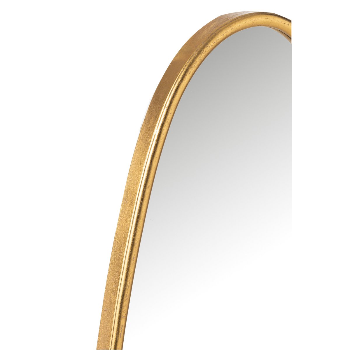 Spiegel Abstract - glas - goud - klein
