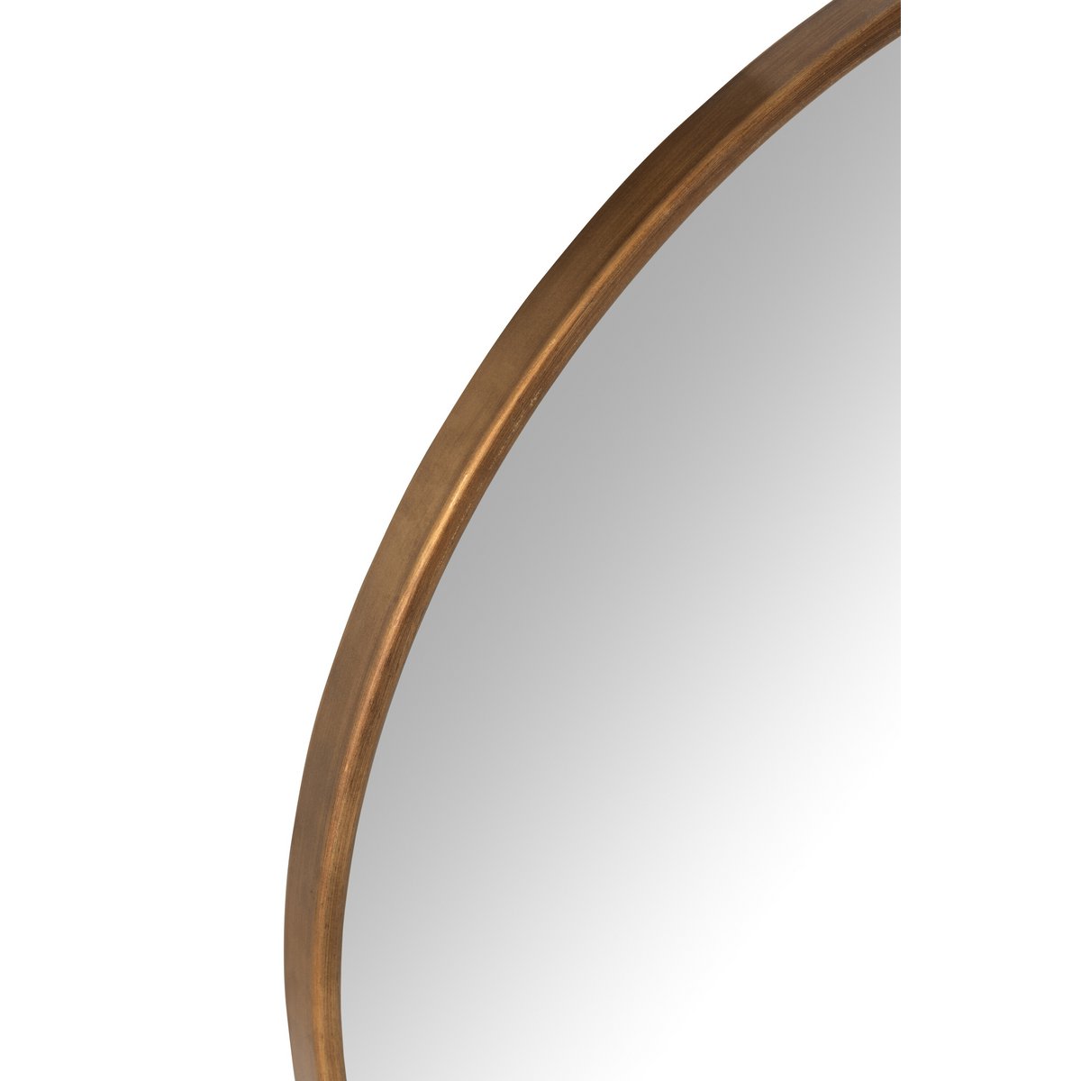 Spiegel Anto - mdf - goud - groot - Ø 85 cm