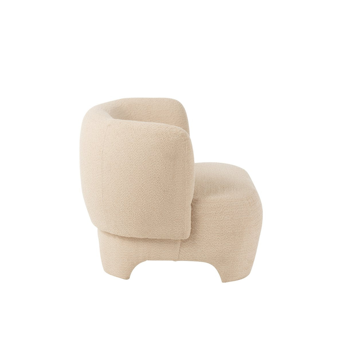 Zetel 1-Zit Gebreid Tex/Ht Wit