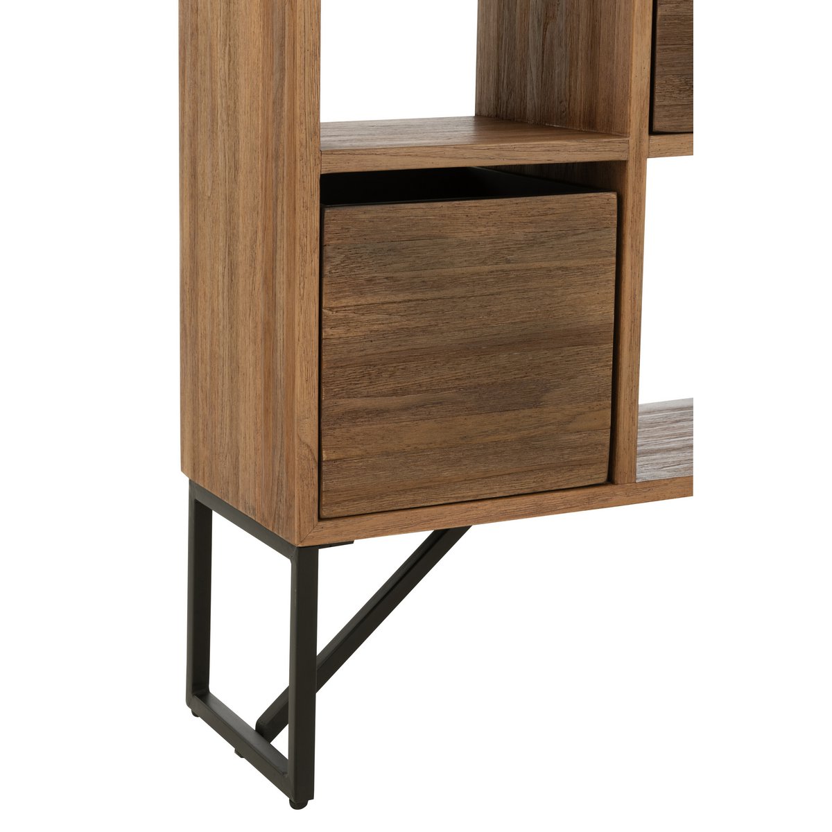 Kast Met Lades Gerecycleerd Teak Naturel