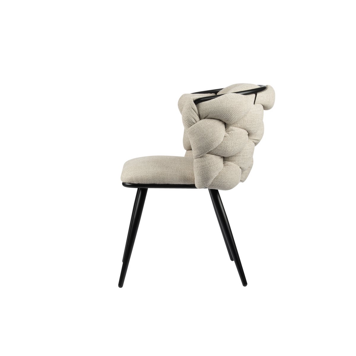 Schommelstoel beige