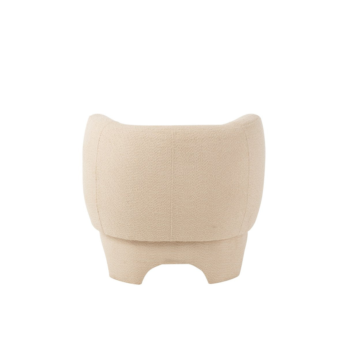 Zetel 1-Zit Gebreid Tex/Ht Wit