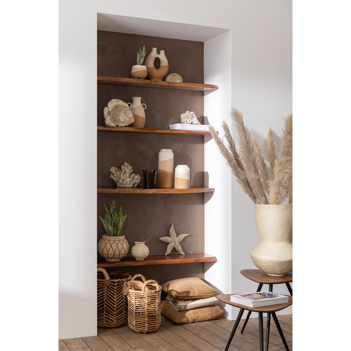 Driehoek tafel Hout