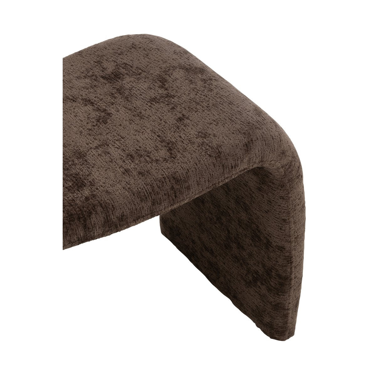 Kruk N Shape Textiel Donkerbruin